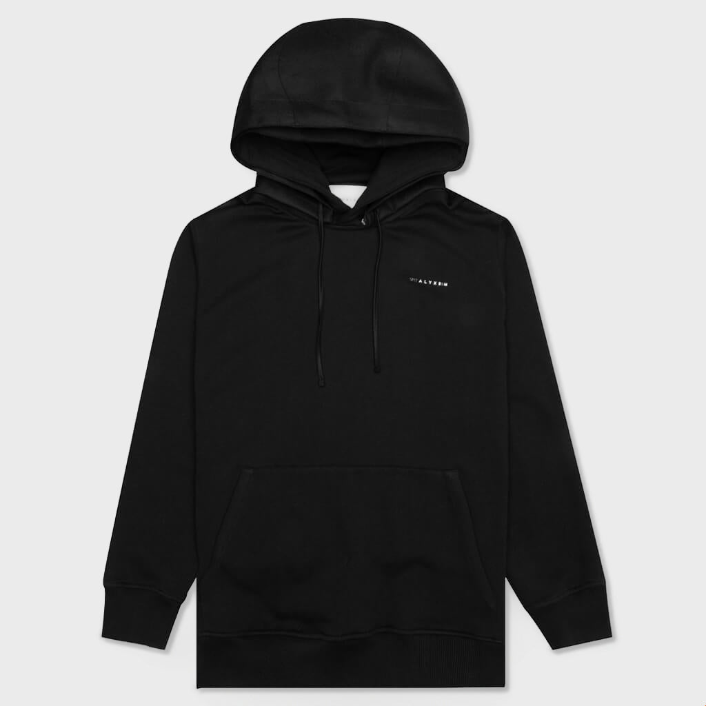 1017 ALYX 9SM 맥킨토시 메탈 로고 후드티
