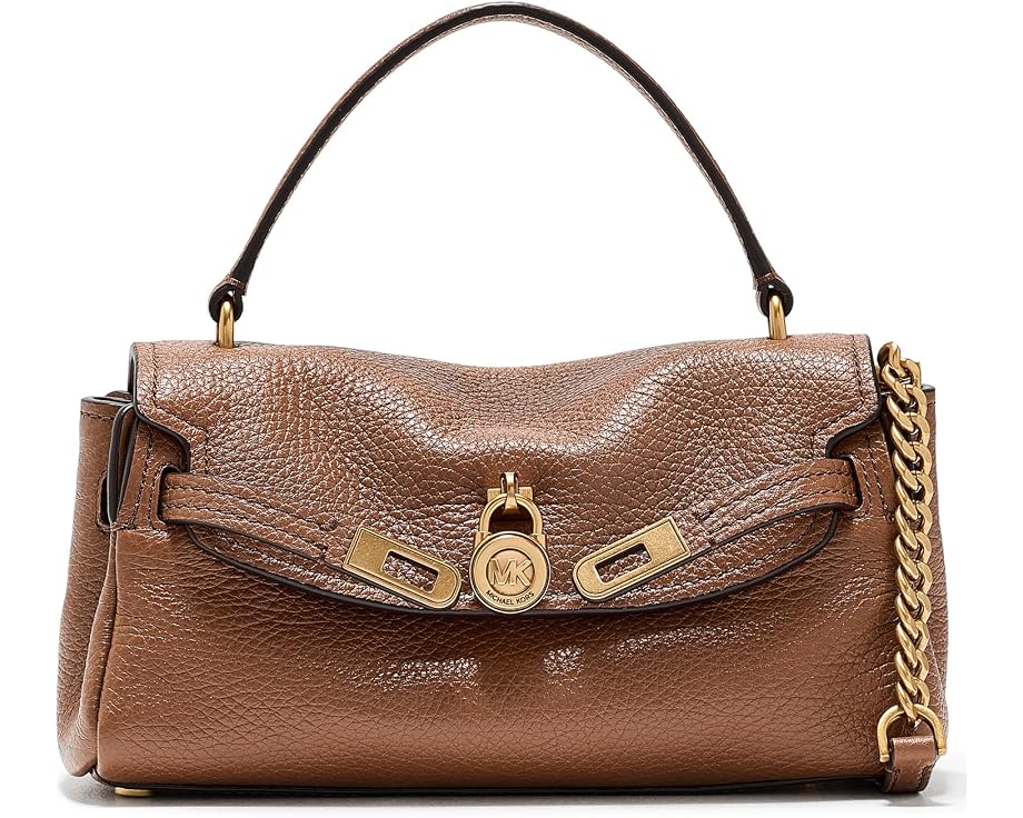 Michael Michael Kors 해밀턴 모던 엑스트라 스몰 플랩 탑 핸들 크로스바디