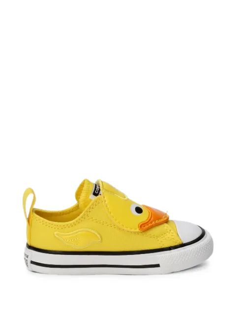 Converse Kids 풀 플로트 덕 척 테일러 올 스타 원 스트랩 이지 온 스니커즈