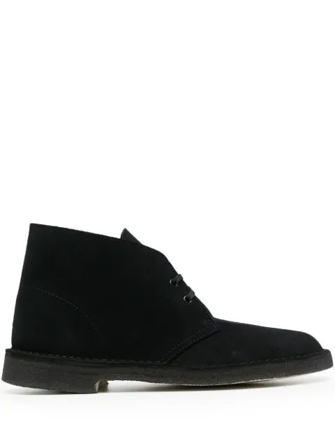 Clarks 스웨이드 레이스업 데저트 부츠