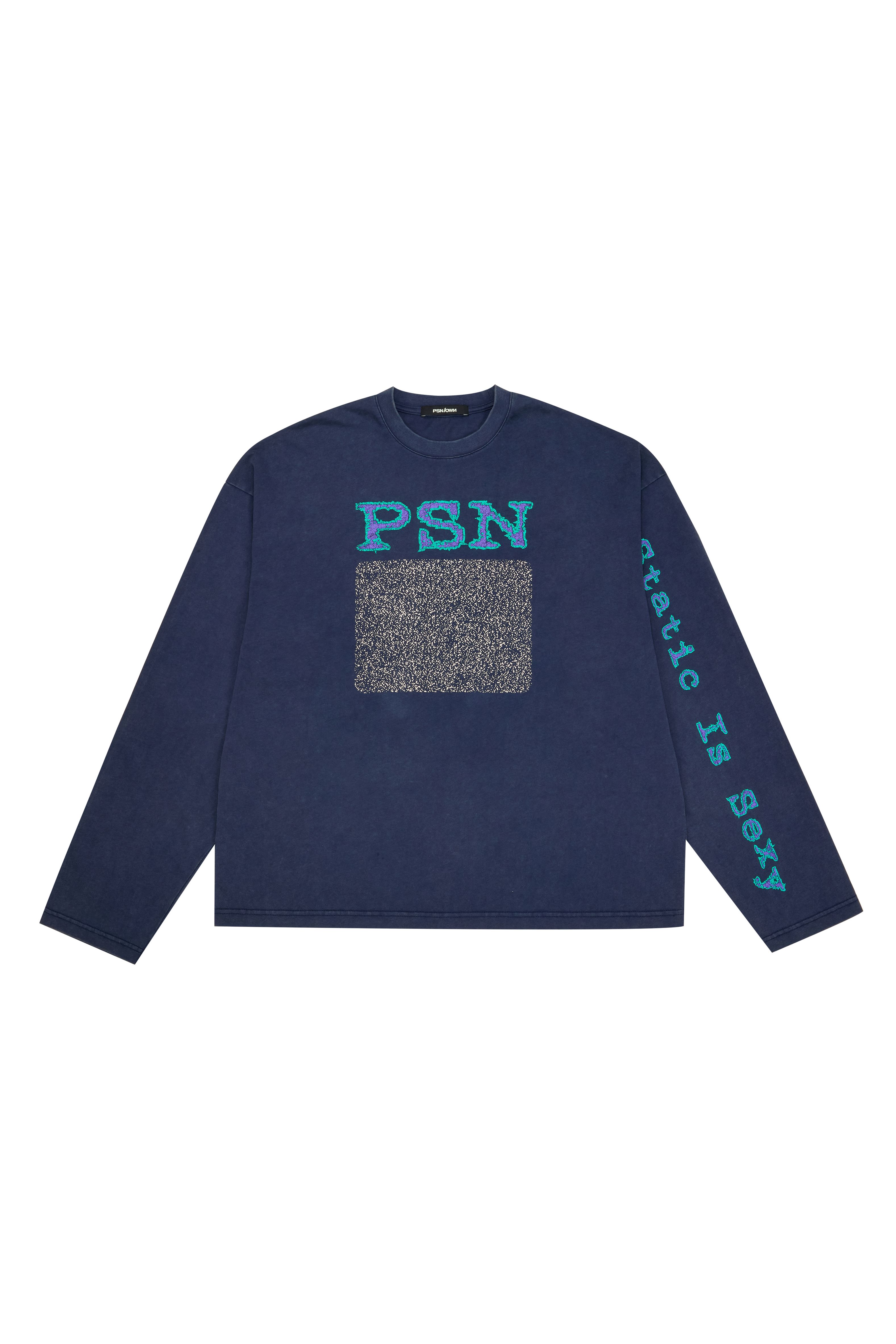 PSN/OWN TV 노이즈 롱슬리브 티