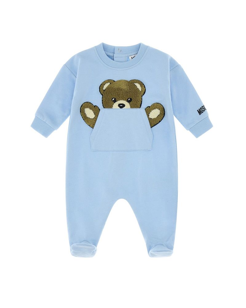 Moschino Kids 테디베어 크루넥 파자마