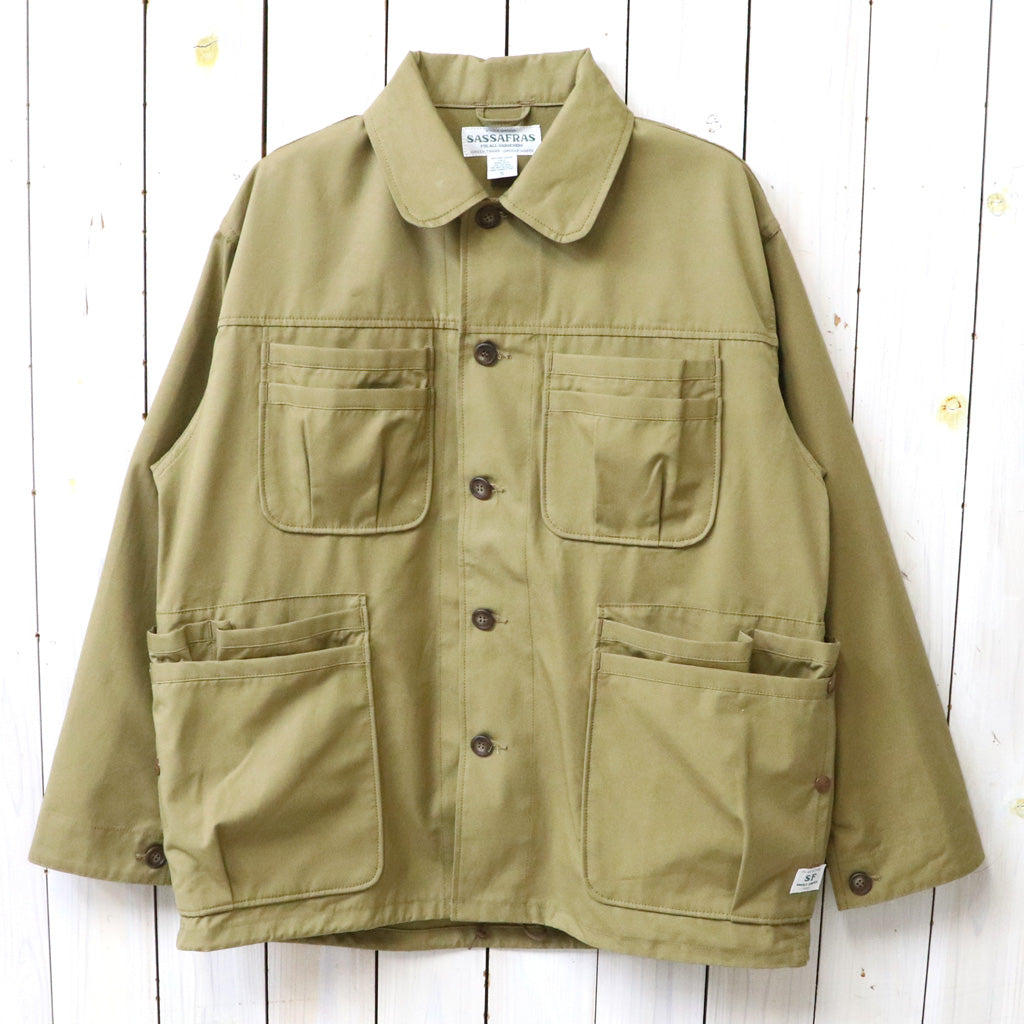 SASSAFRAS 오버그로운 워든 자켓 팝린