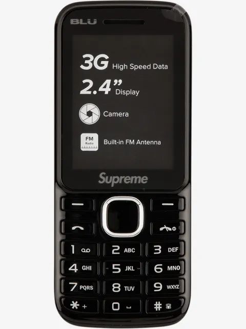 Supreme 블루 버너 폰
