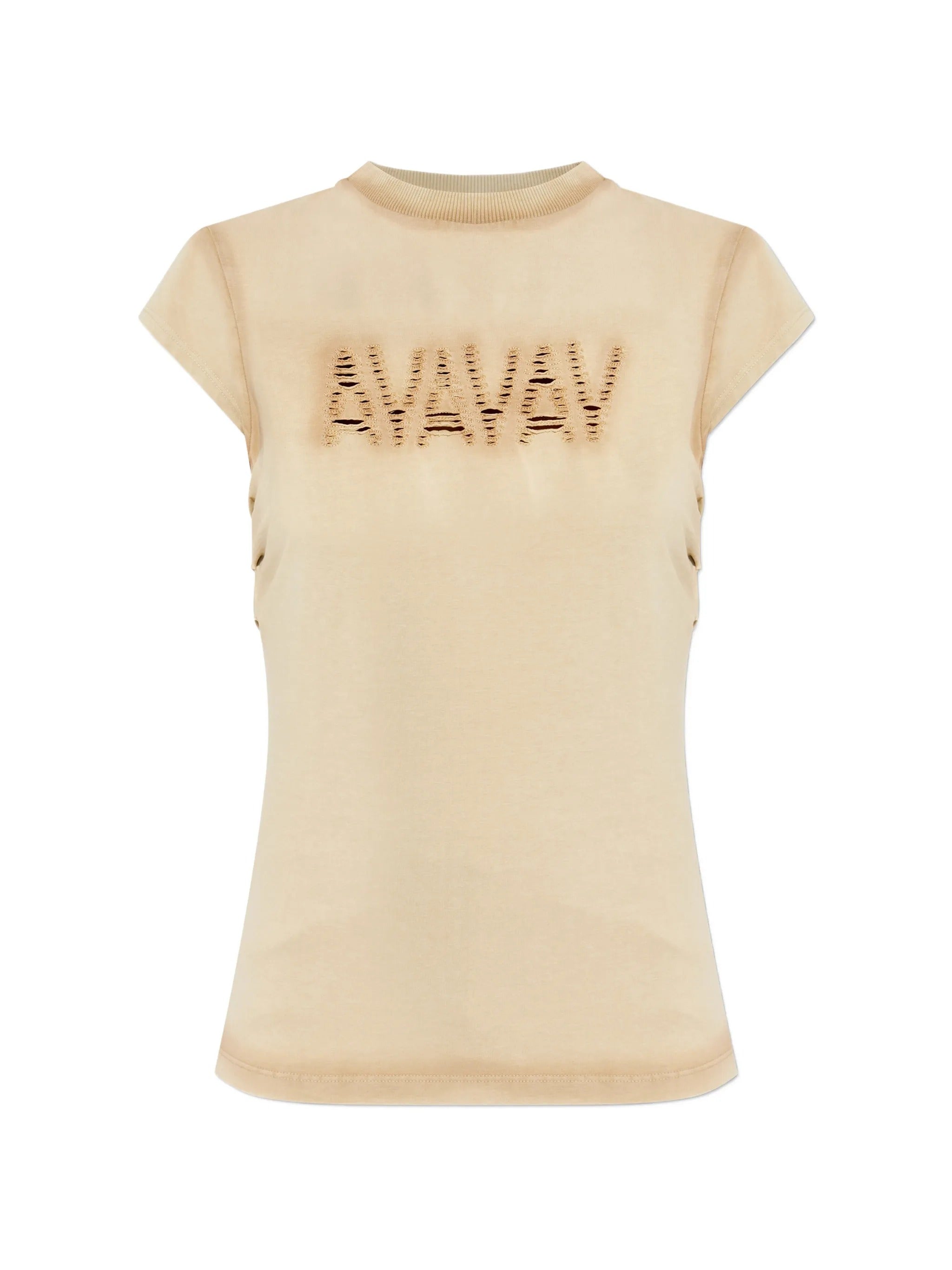 AVAVAV 티나 베이비 티셔츠 컷 AV 로고