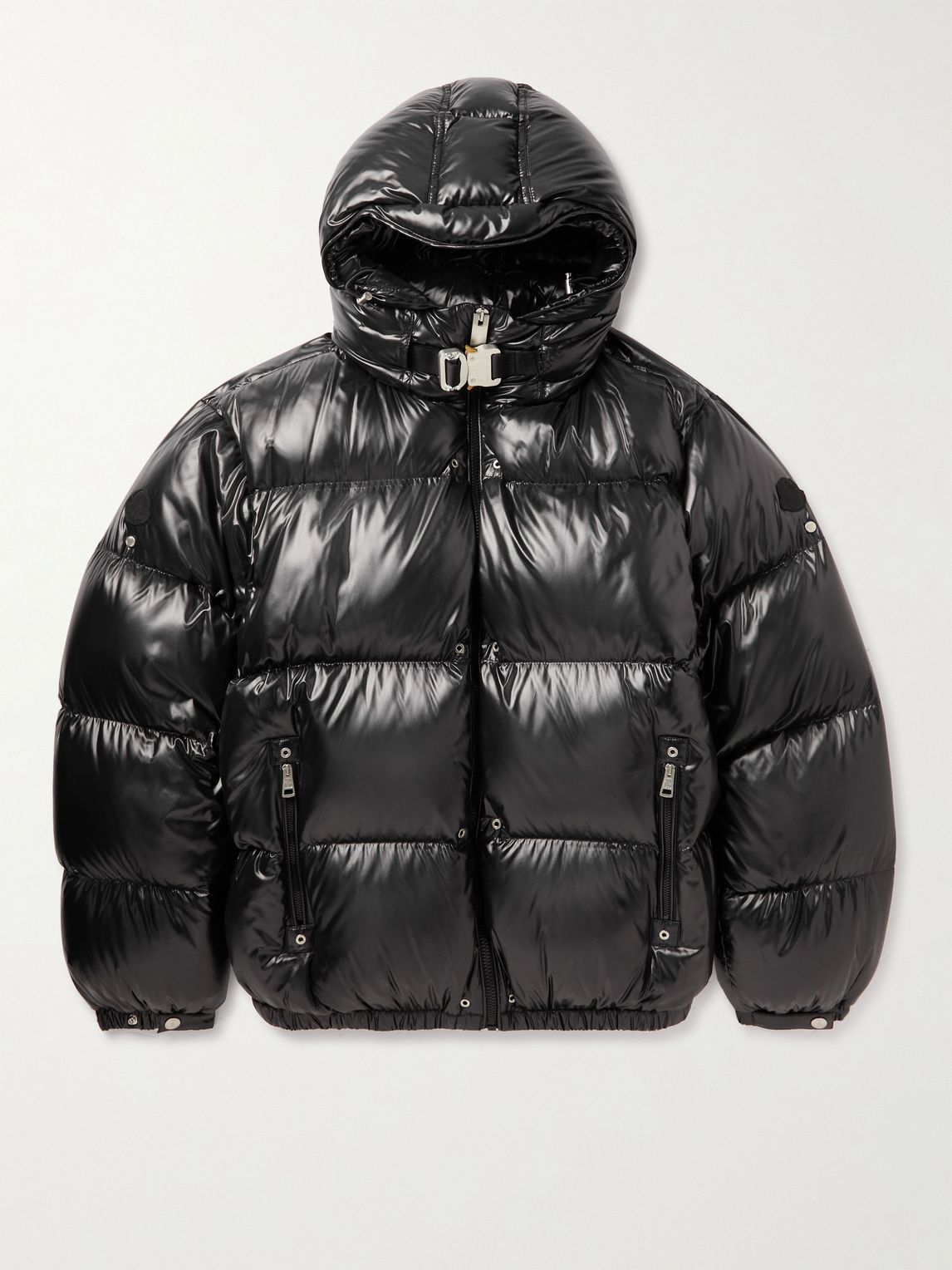MONCLER GENIUS 6 몽클레르 1017 알릭스 9SM 알몬디스 셸 후드 다운 자켓