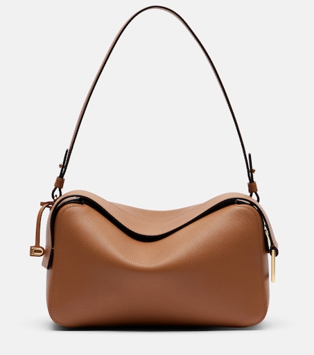 Delvaux 쿨 무브 미디엄 레더 숄더 백