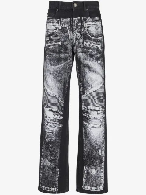 BALMAIN 트롬프 로일 프린트 진