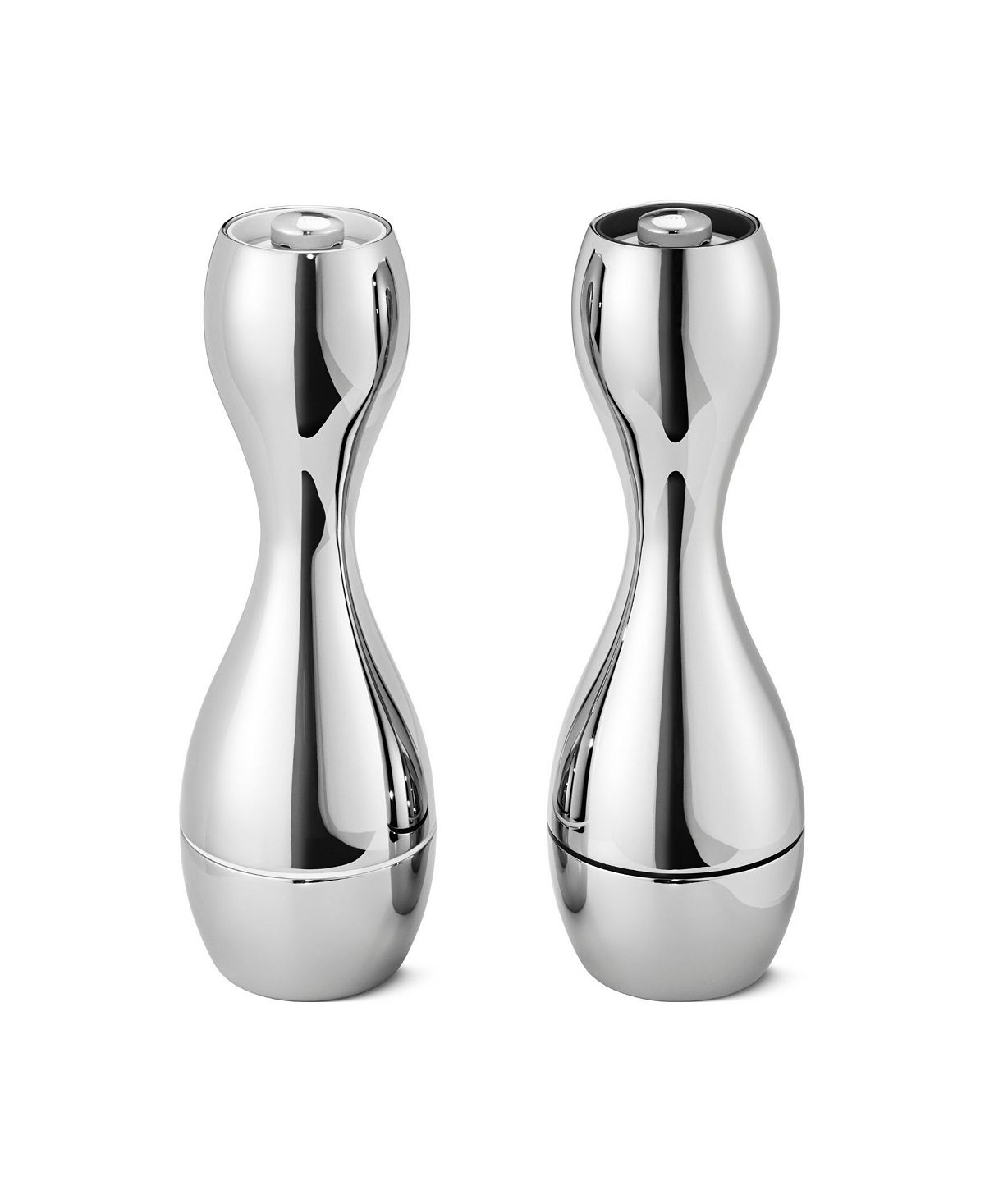 Georg Jensen 코브라 소금 후추 분쇄기 세트