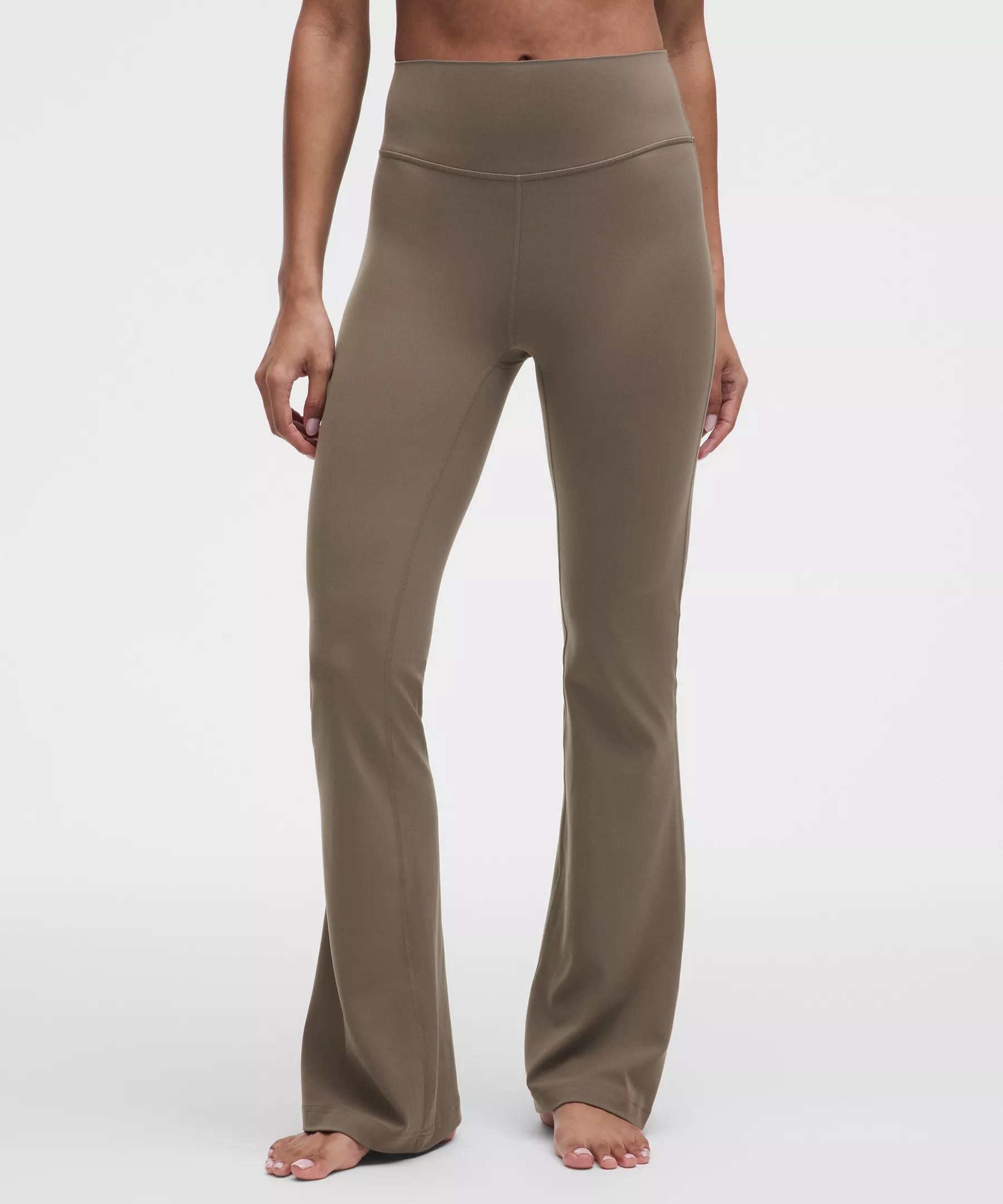 lululemon 그루브 눌루 하이 라이즈 플레어 팬츠