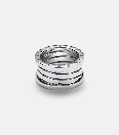 BULGARI 비제로1 18kt 화이트 골드 반지