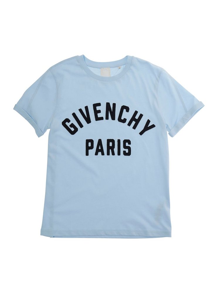 Givenchy Kids 로고 프린트 크루넥 티셔츠