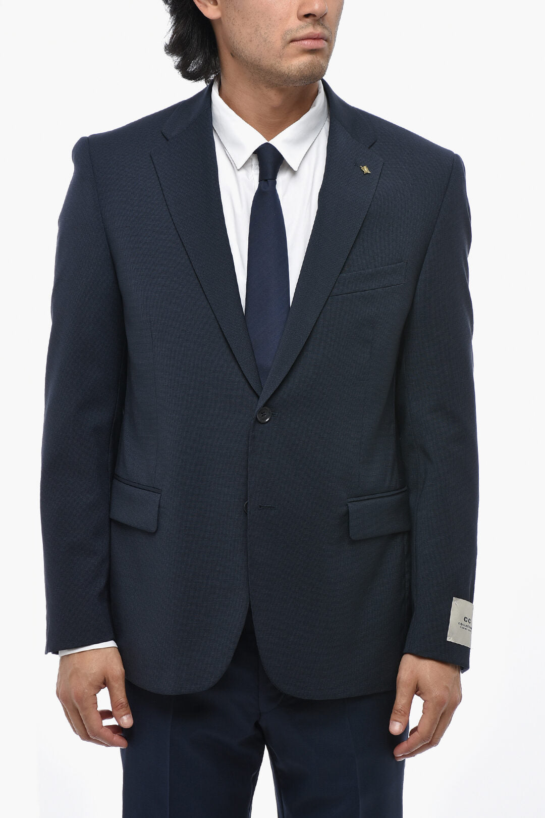 Corneliani CC COLLECTION 버진 울 블레이저