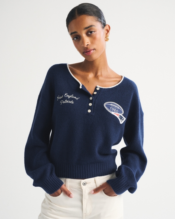 Abercrombie & Fitch 뉴잉글랜드 패트리어츠 헨리 니트