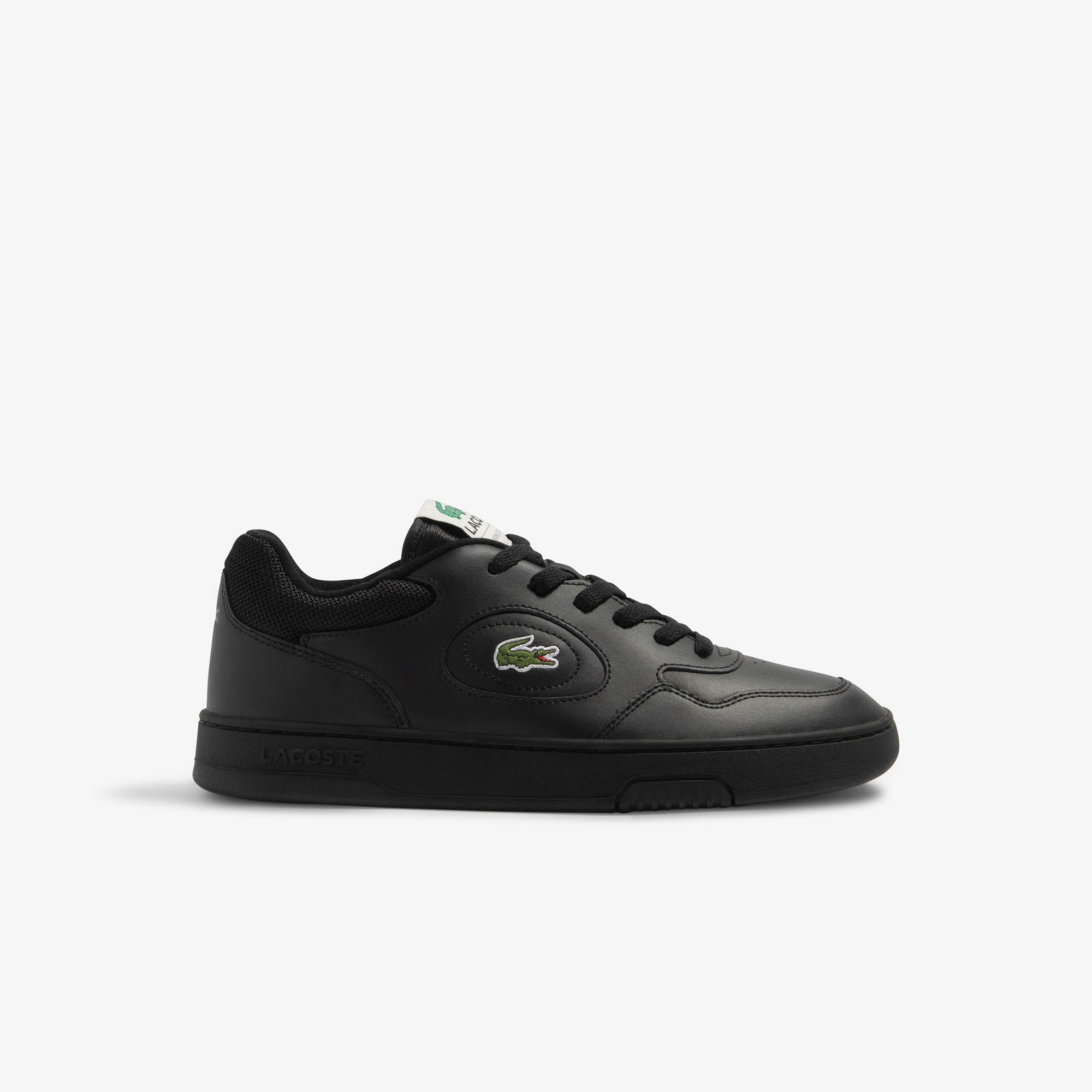 Lacoste 라인셋 가죽 스니커즈