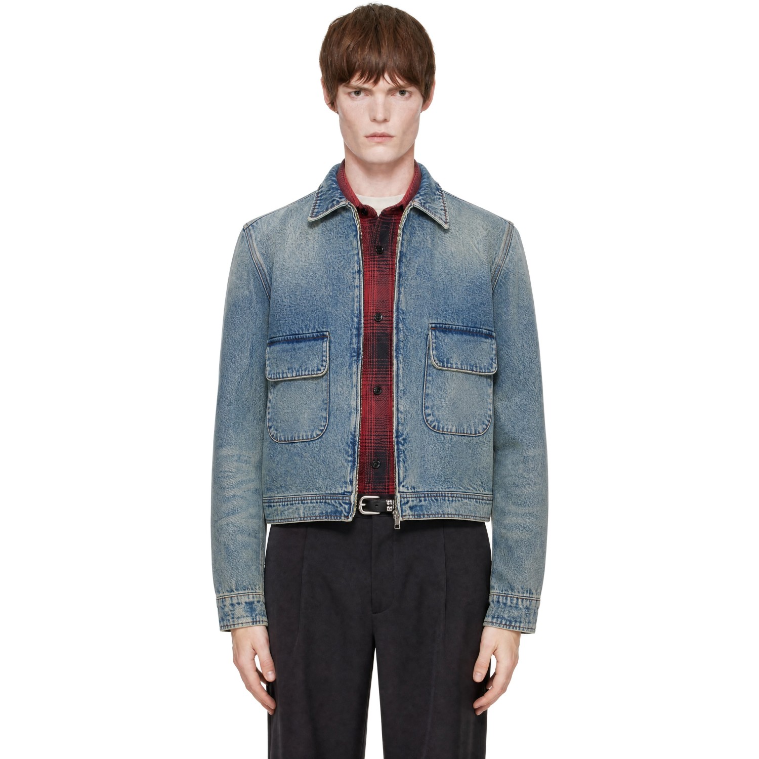 Carter Young 앤드오버 데님 자켓