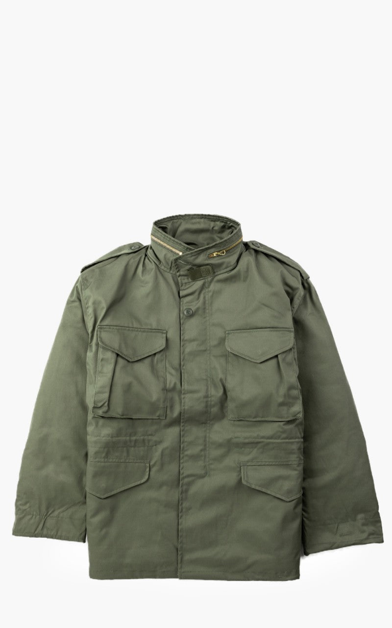 Military Surplus M65 필드 자켓 올리브 드랩