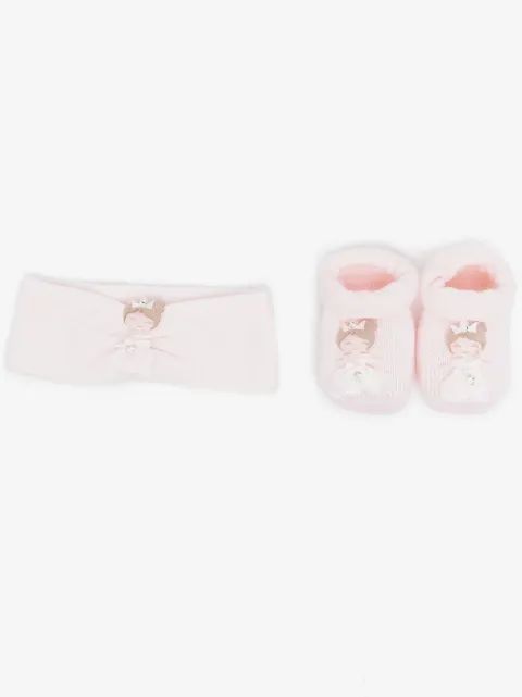 La Perla Kids 장식 부티 헤어밴드 세트