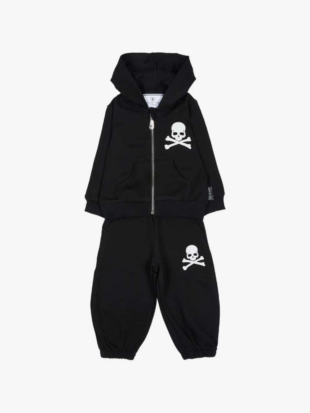 Philipp Plein Kids 로고 프린트 트랙수트