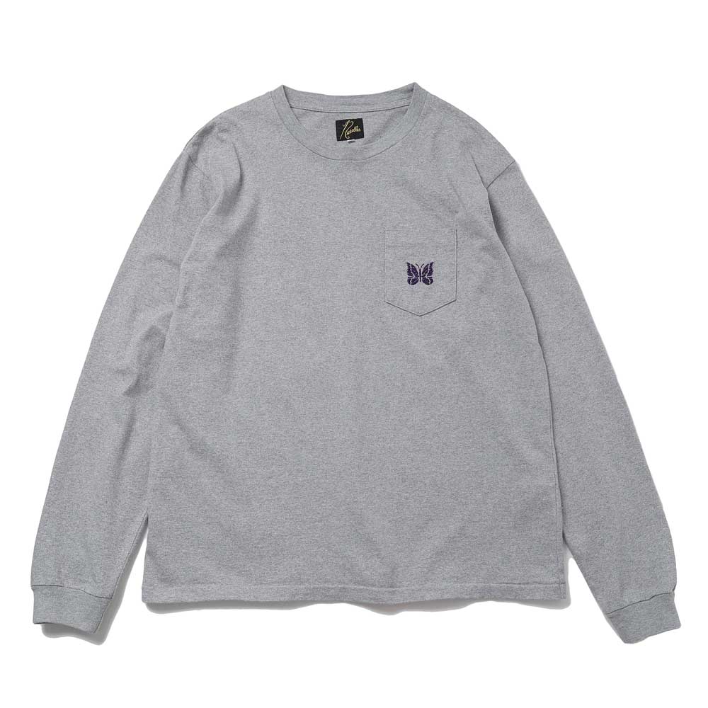 NEEDLES L/S 포켓 티셔츠