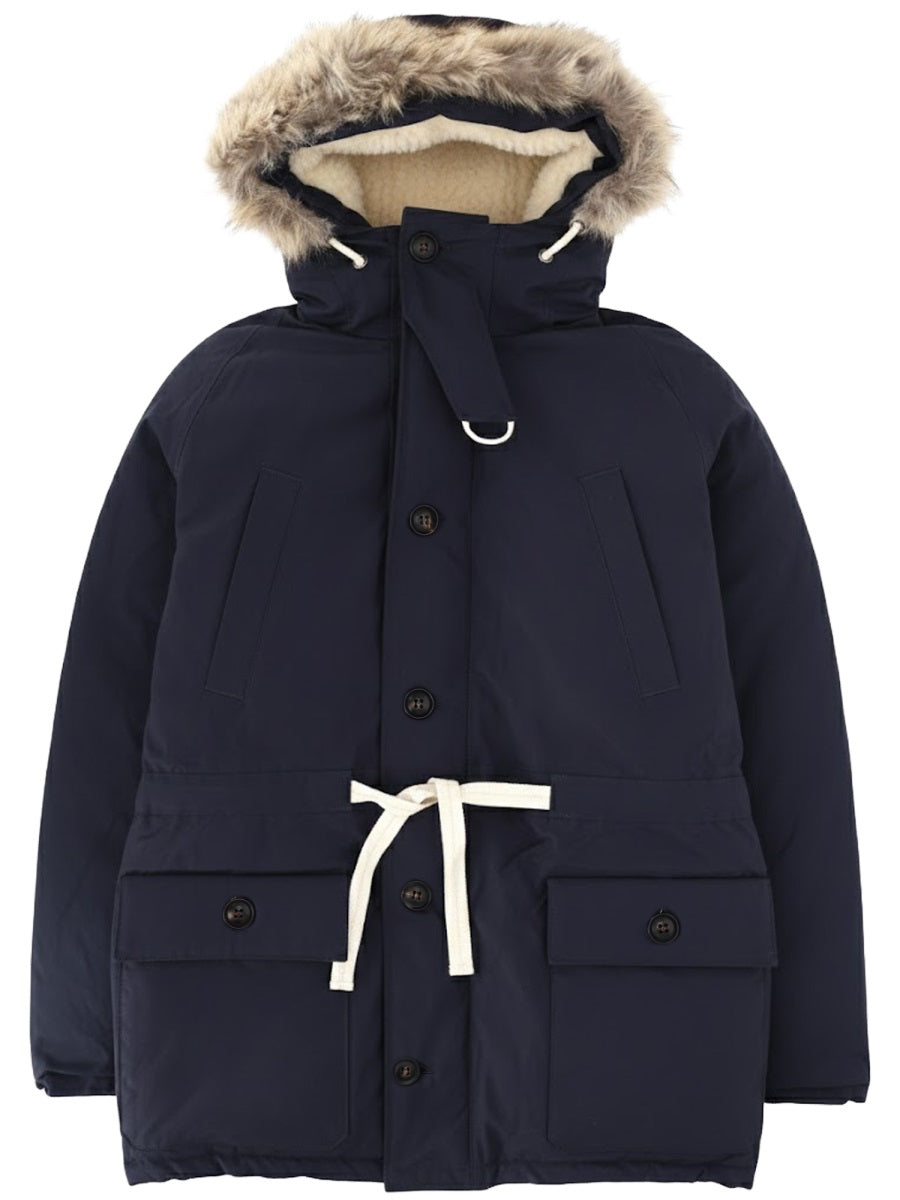 Nigel Cabourn 에베레스트 페이크 퍼 후드 파카