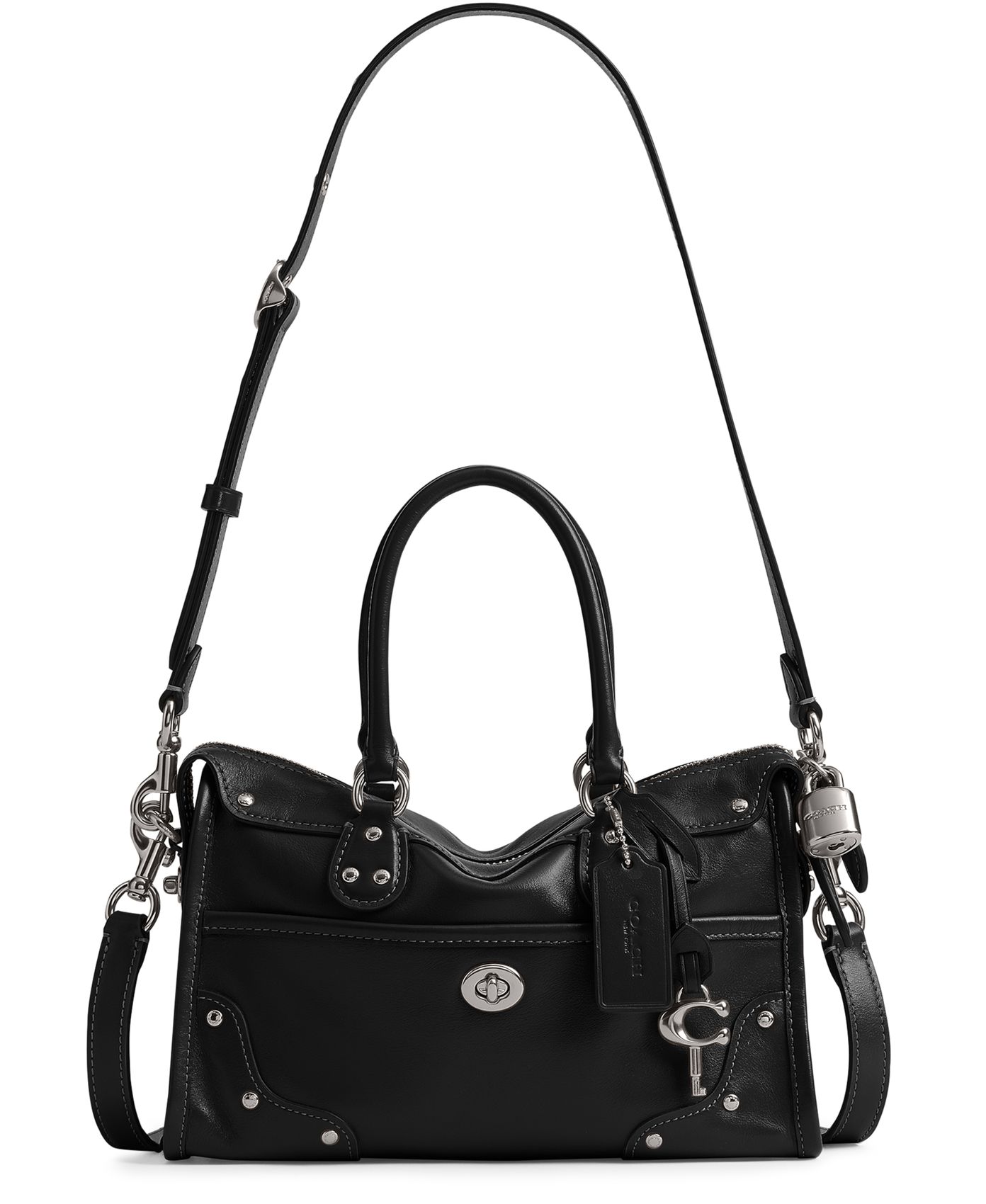 COACH 라이더 사첼 38 핸드백