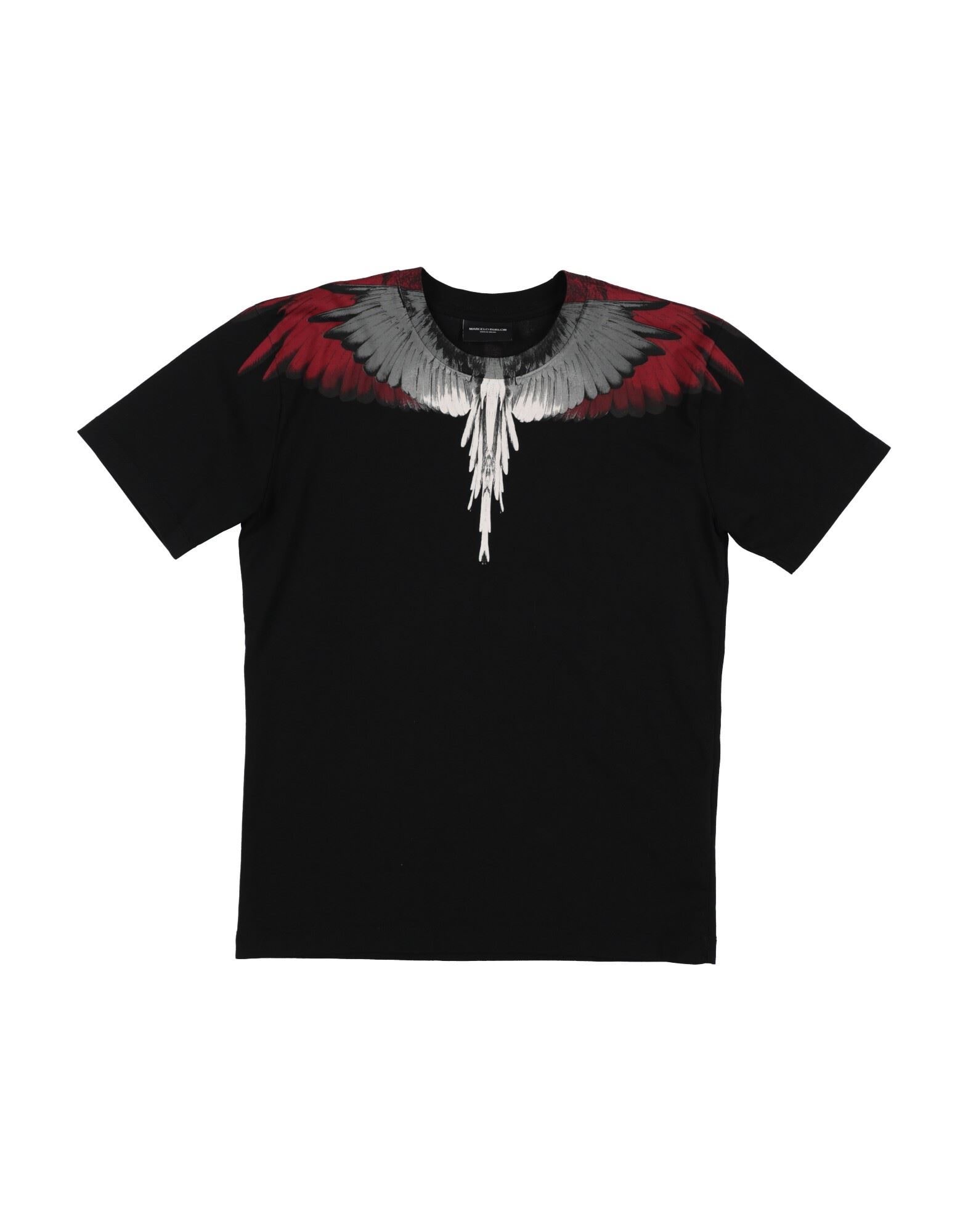 MARCELO BURLON 프린트 디테일 티셔츠
