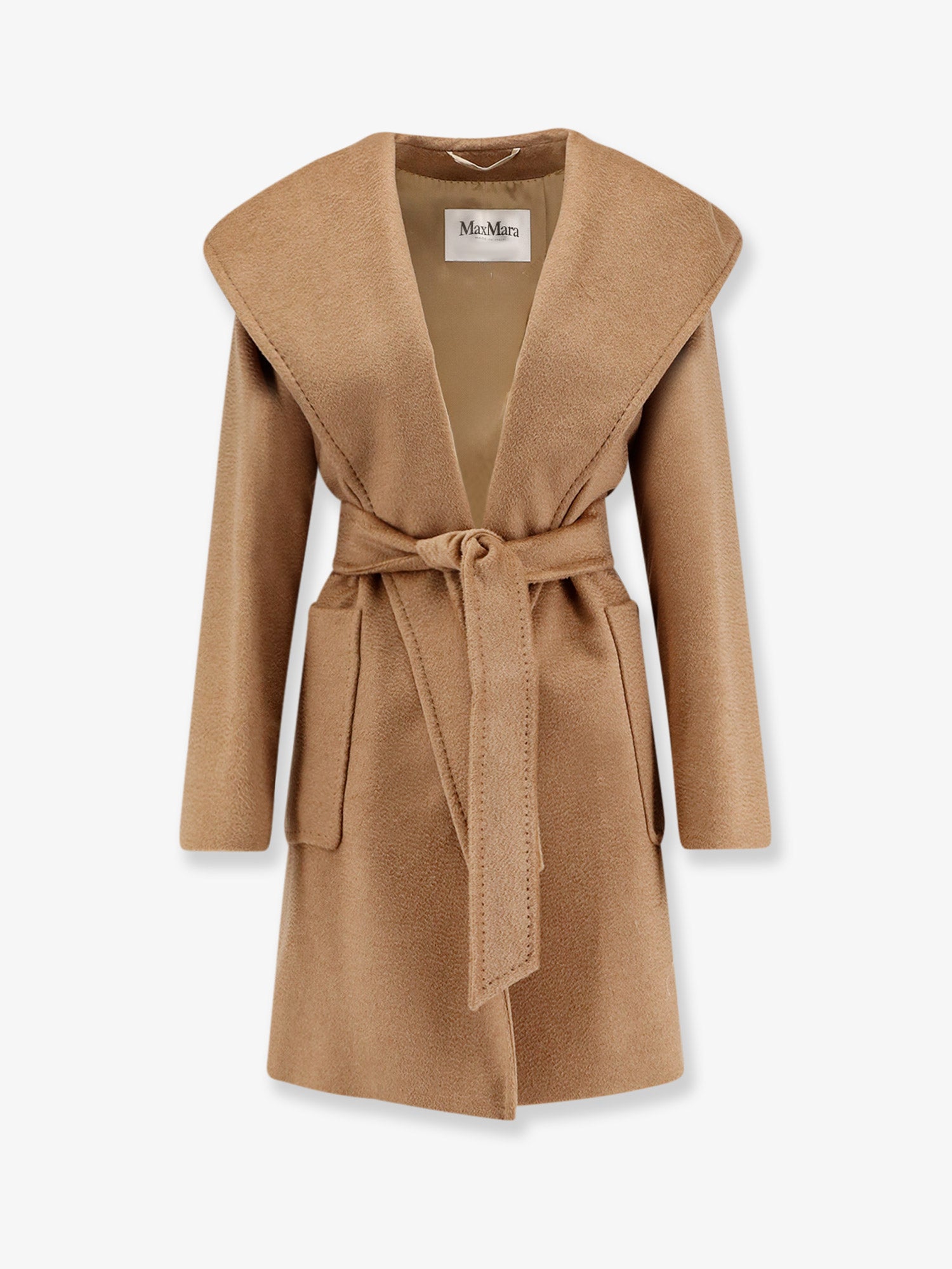 MAXMARA 리알토 카멜 헤어 코트