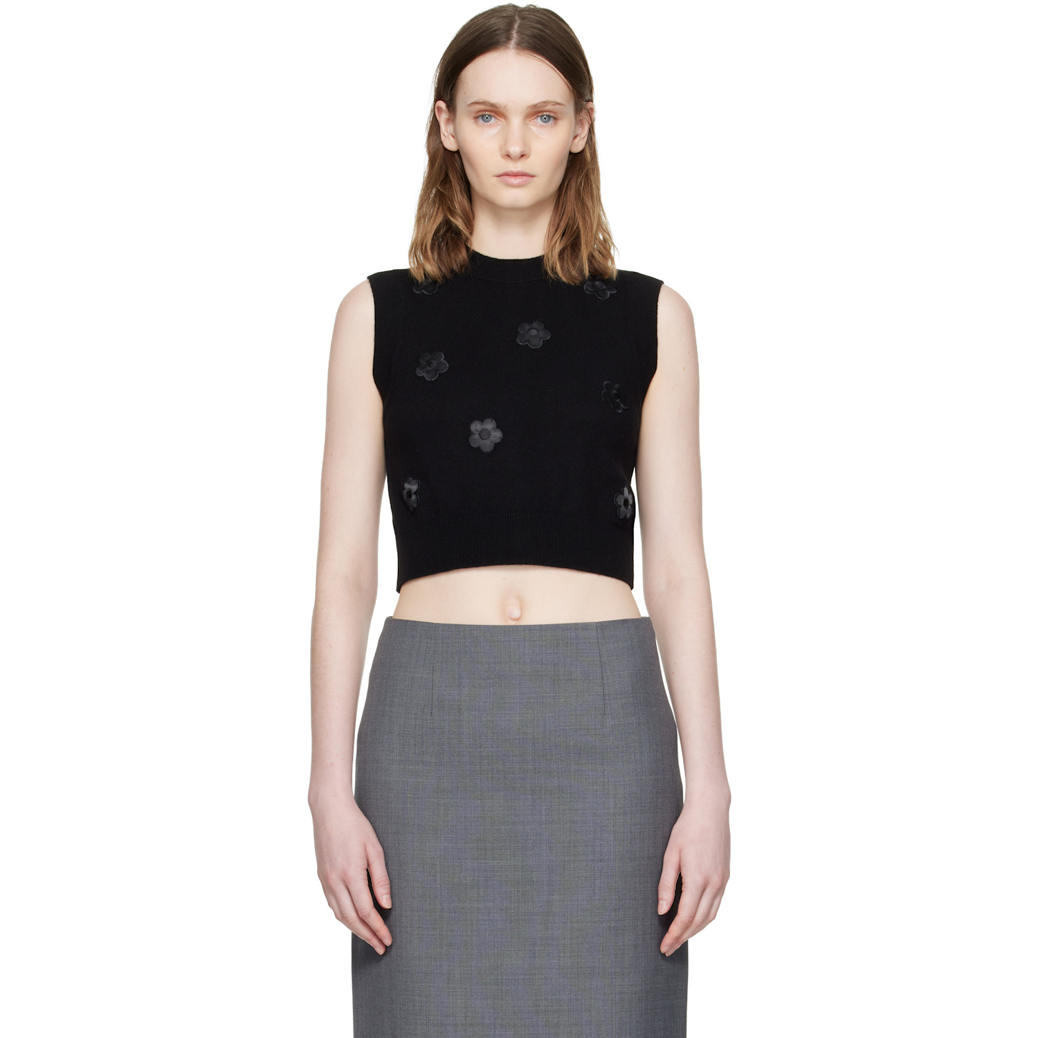 Cecilie bahnsen 딘 스웨터 조끼