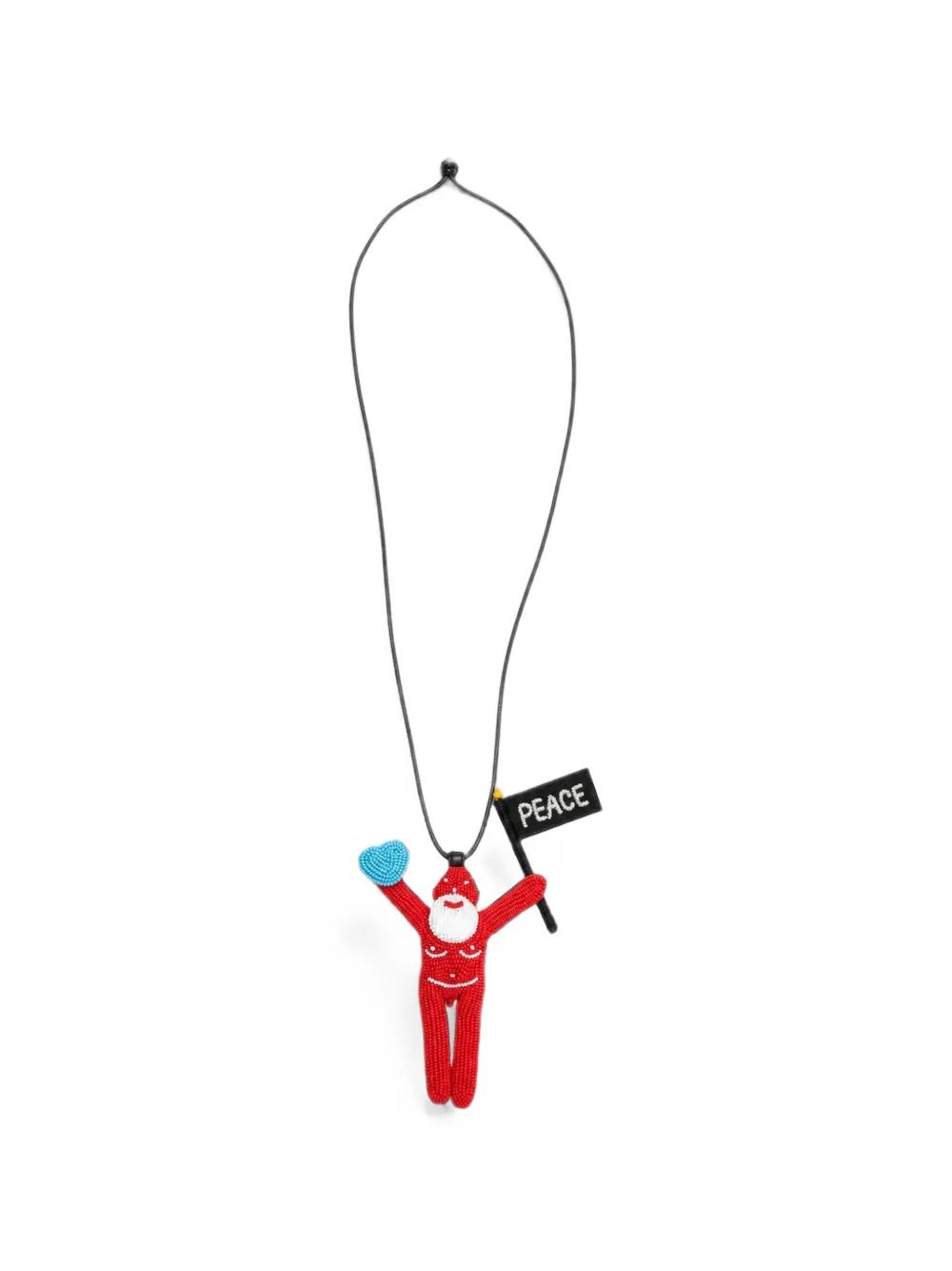 Walter Van Beirendonck 피스 주얼 비즈 목걸이