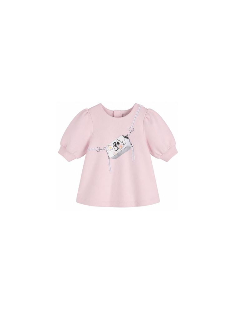 Marc Jacobs Kids 그래픽 프린트 크루넥 원피스