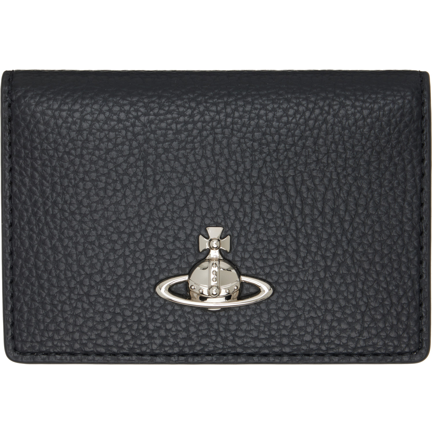 VIVIENNE WESTWOOD 블랙 바이폴드 카드 홀더
