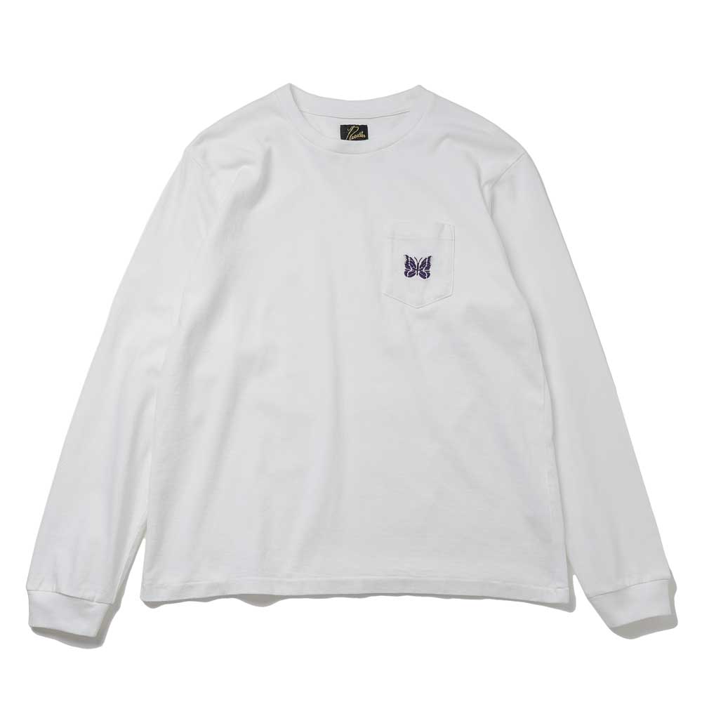 NEEDLES L/S 포켓 티셔츠