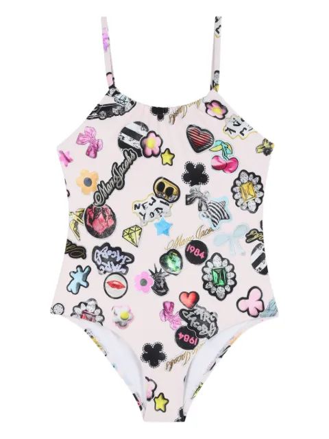 Marc Jacobs Kids 프린트 수영복