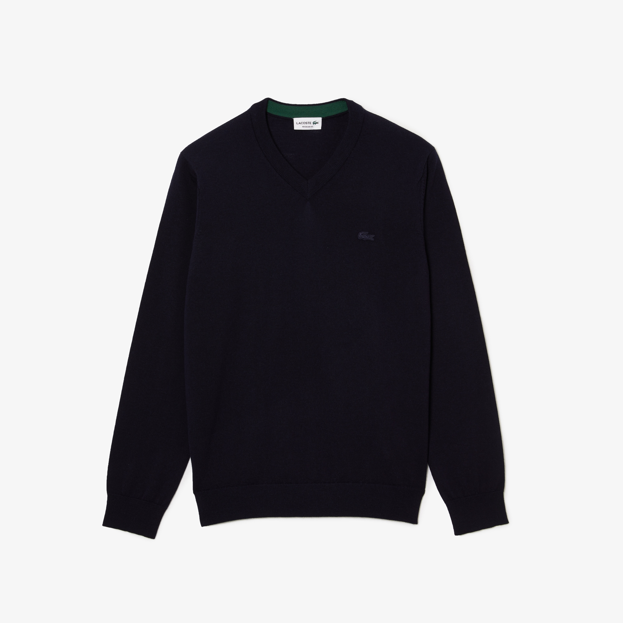 Lacoste Men's Merino Wool V-Neck Sweater
