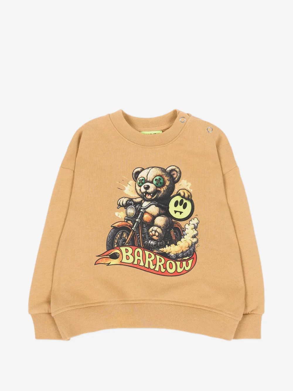 Barrow kids 그래픽 프린트 프레스 스터드 맨투맨