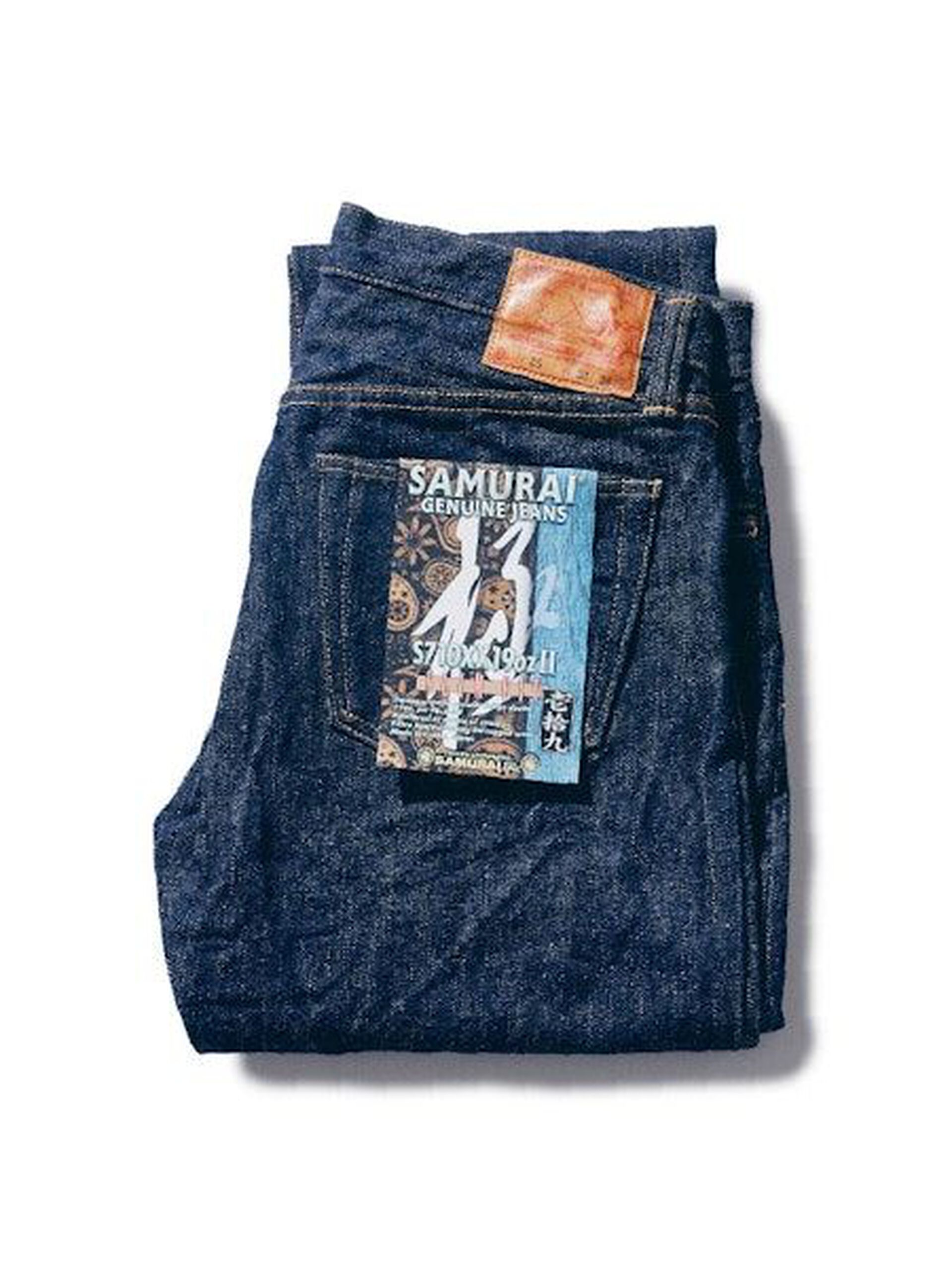 SAMURAI JEANS S710XX19ozII-IND 19oz 타이트 스트레이트 셀비지 데님