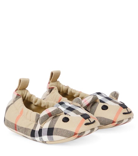 キッズシューズ 【美品】BURBERRY バーバリー スリッポン スニーカー