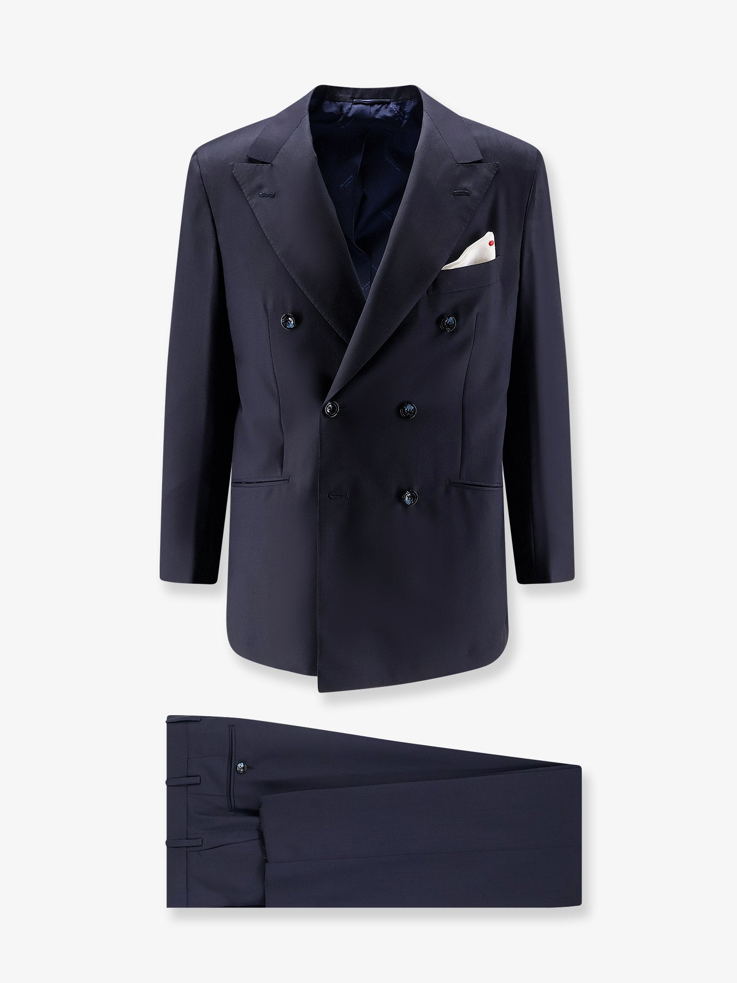 KITON 더블 브레스트 울 수트