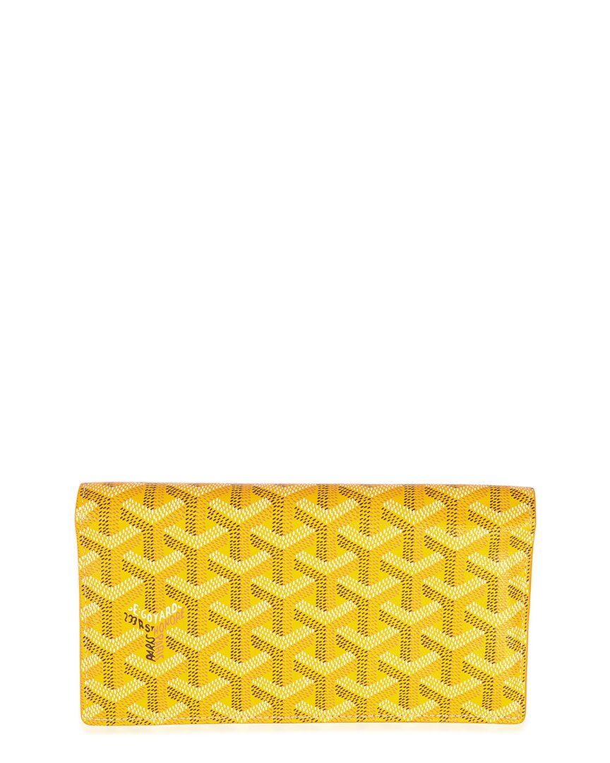 GOYARD 옐로우 이네 캔버스 리슐리외 지갑