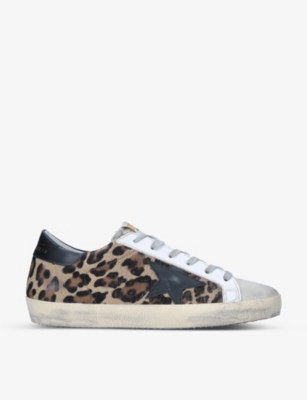 GOLDEN GOOSE 여성 슈퍼스타 80189 가죽 로우탑 스니커즈
