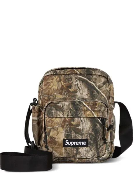 Supreme 미니 데님 카모 메신저 백