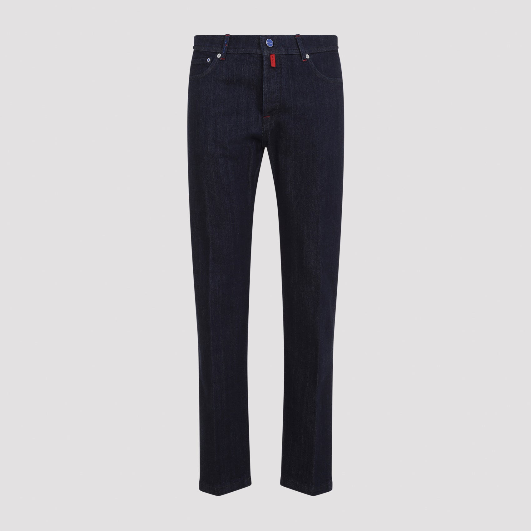 KITON 키톤 남성 레귤러 스트레이트 레그 코튼 팬츠