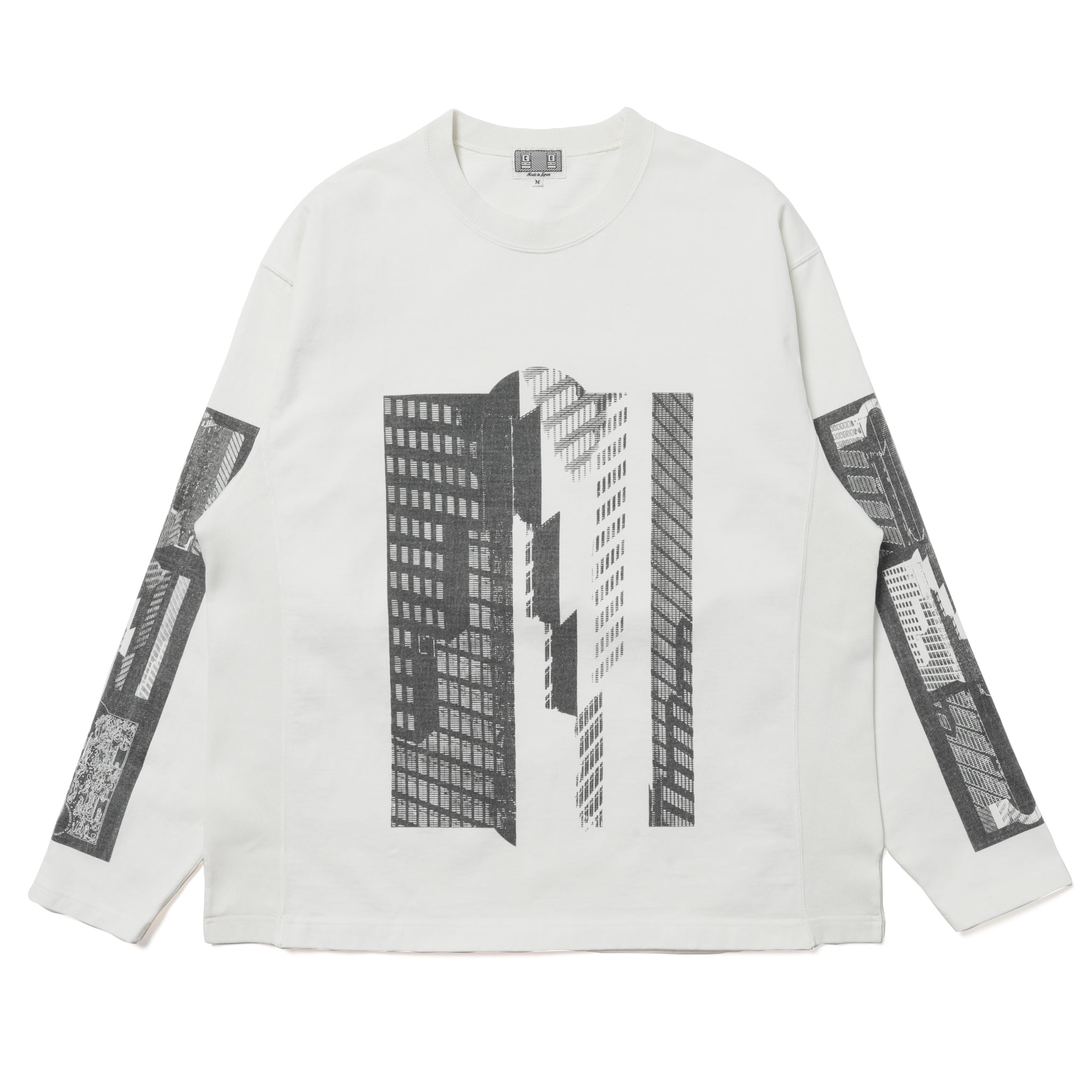 CAV EMPT 워시드 MD 코인시던트 긴팔 티셔츠