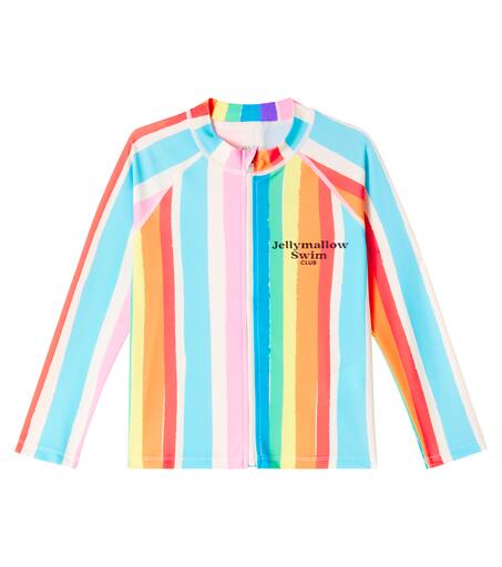 JELLYMALLOW 레인보우 래쉬가드 탑