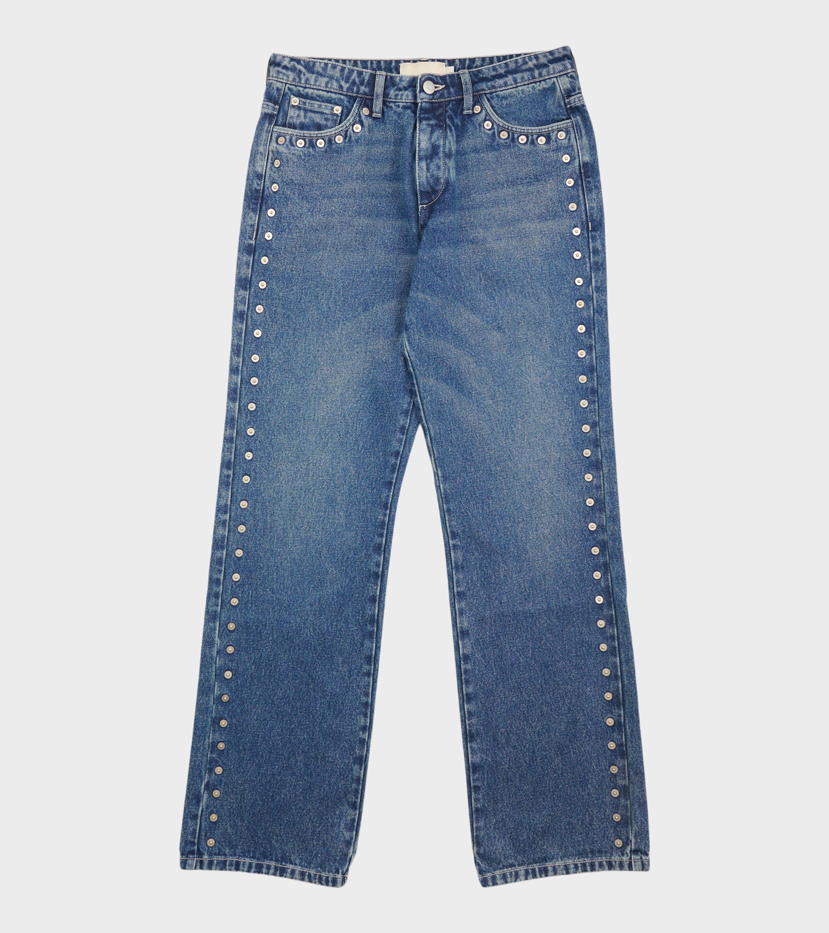 PALOMA WOOL 크라우드 데님 진 블루