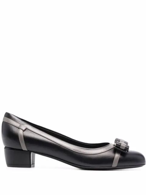 SALVATORE FERRAGAMO 바라 보우 30mm 펌프