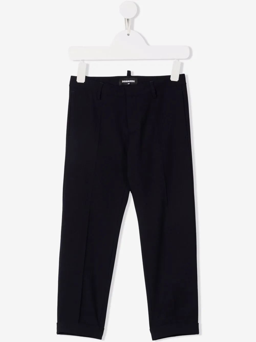 Dsquared 2 kids 스트레치 핏 울 바지