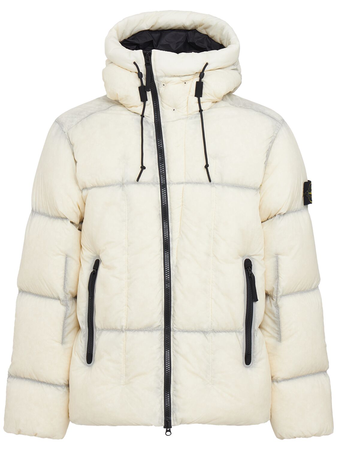STONE ISLAND 나일론 다운 자켓