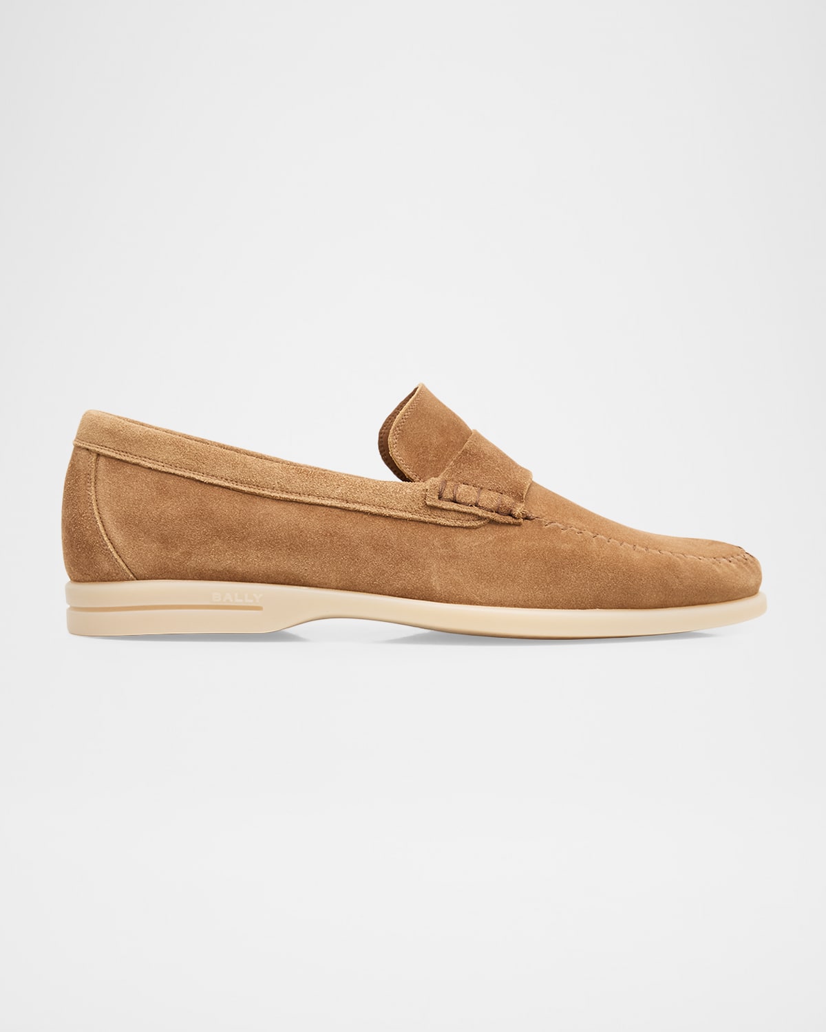 Bally 남성 설리반 스웨이드 페니 로퍼